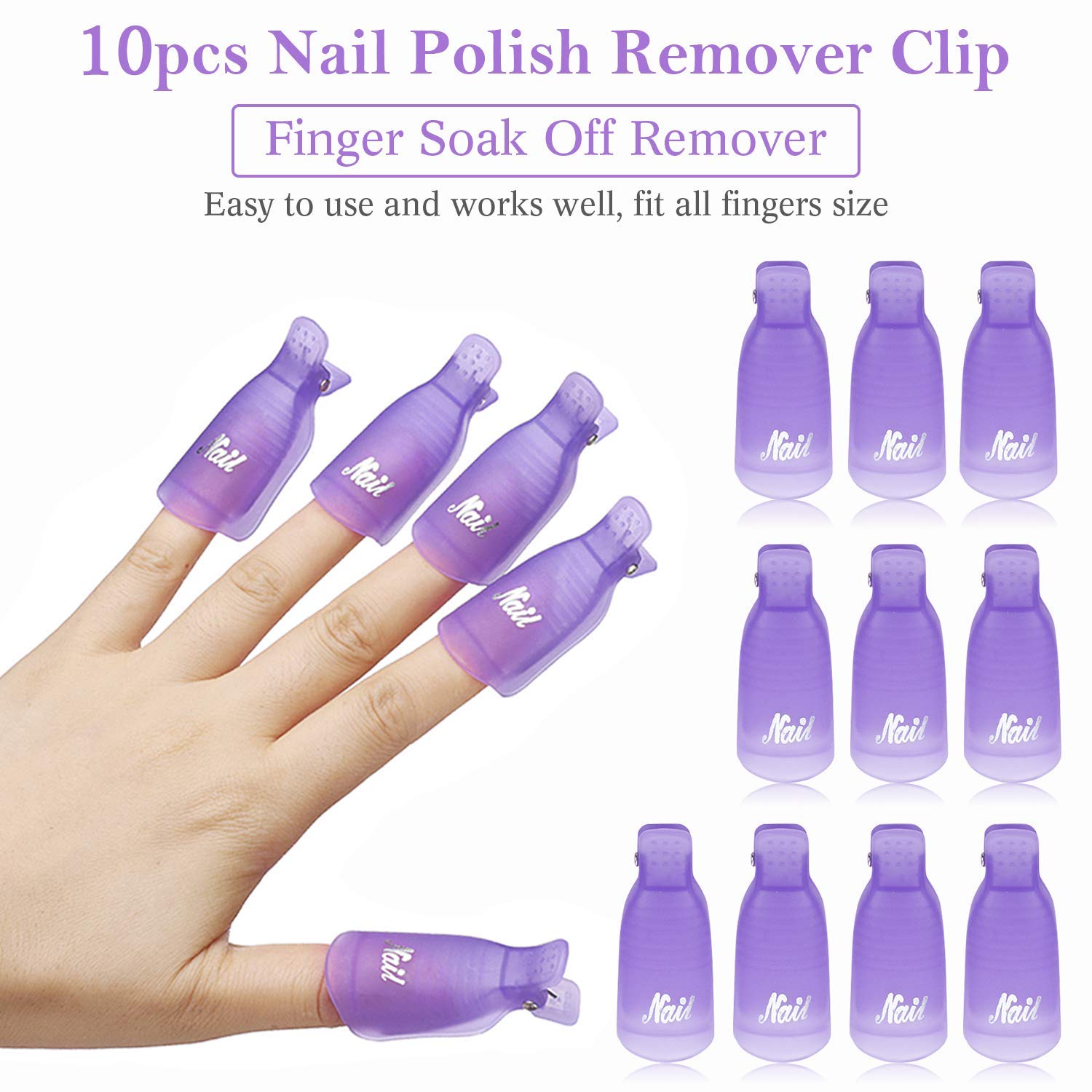 Nail Art Ideas - LULAA 10 Stück/16 Stück Kunststoff Acryl