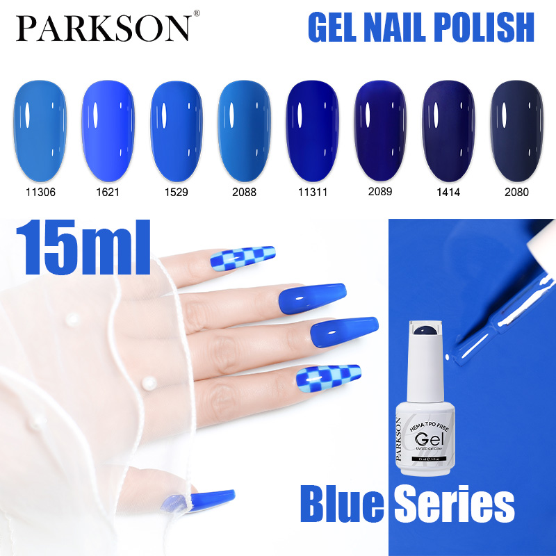 Nail Art Denim - Parkson 15ml Blue Yellow Series Hochwertiger