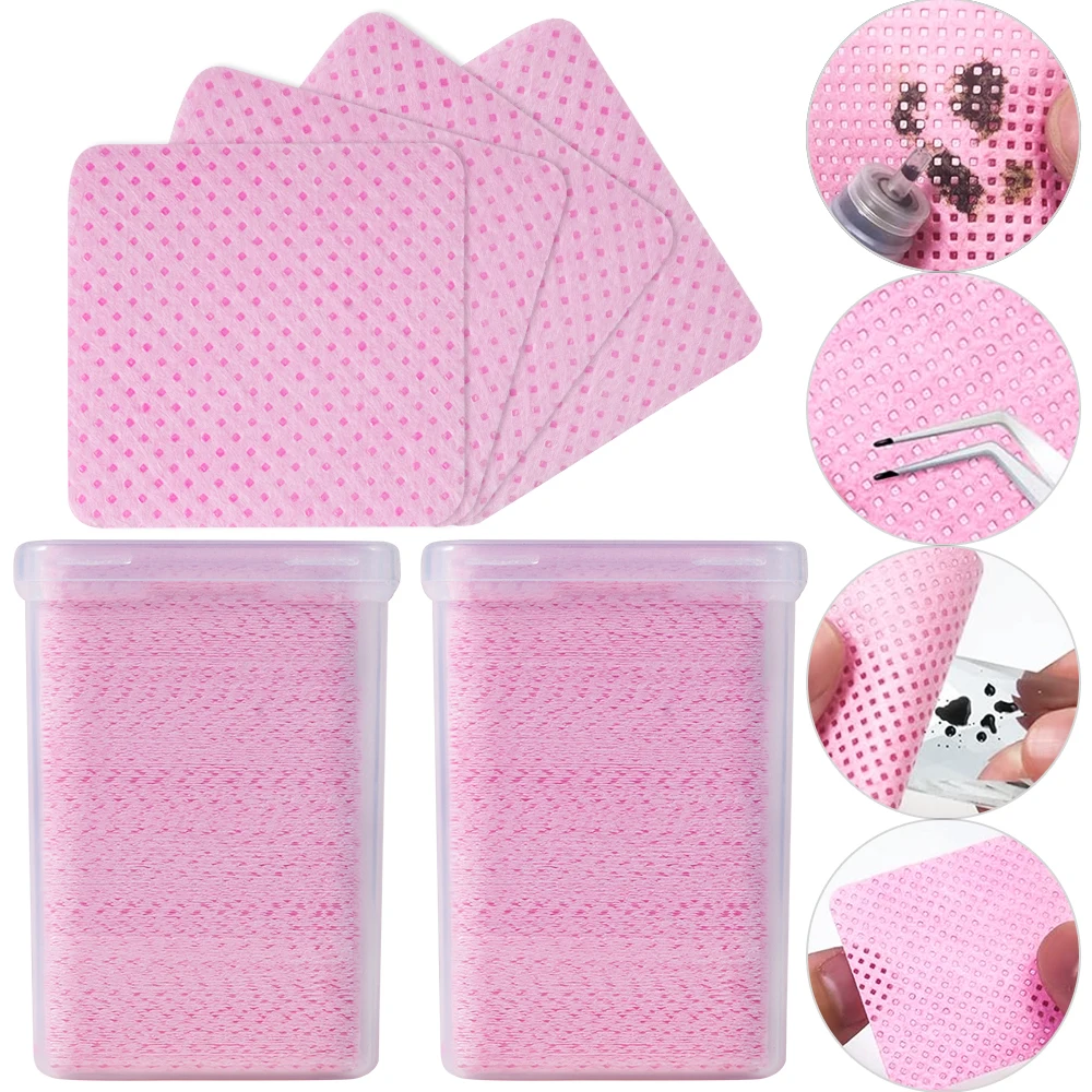 200 Stück rosa fusselfreie Nag – Nail Art Ideas Bewertung und Preis