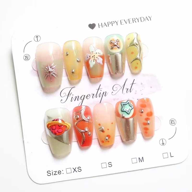 10 Stück Damen-Blütenblätter i – Nail Art Y2K Bewertung und Preis