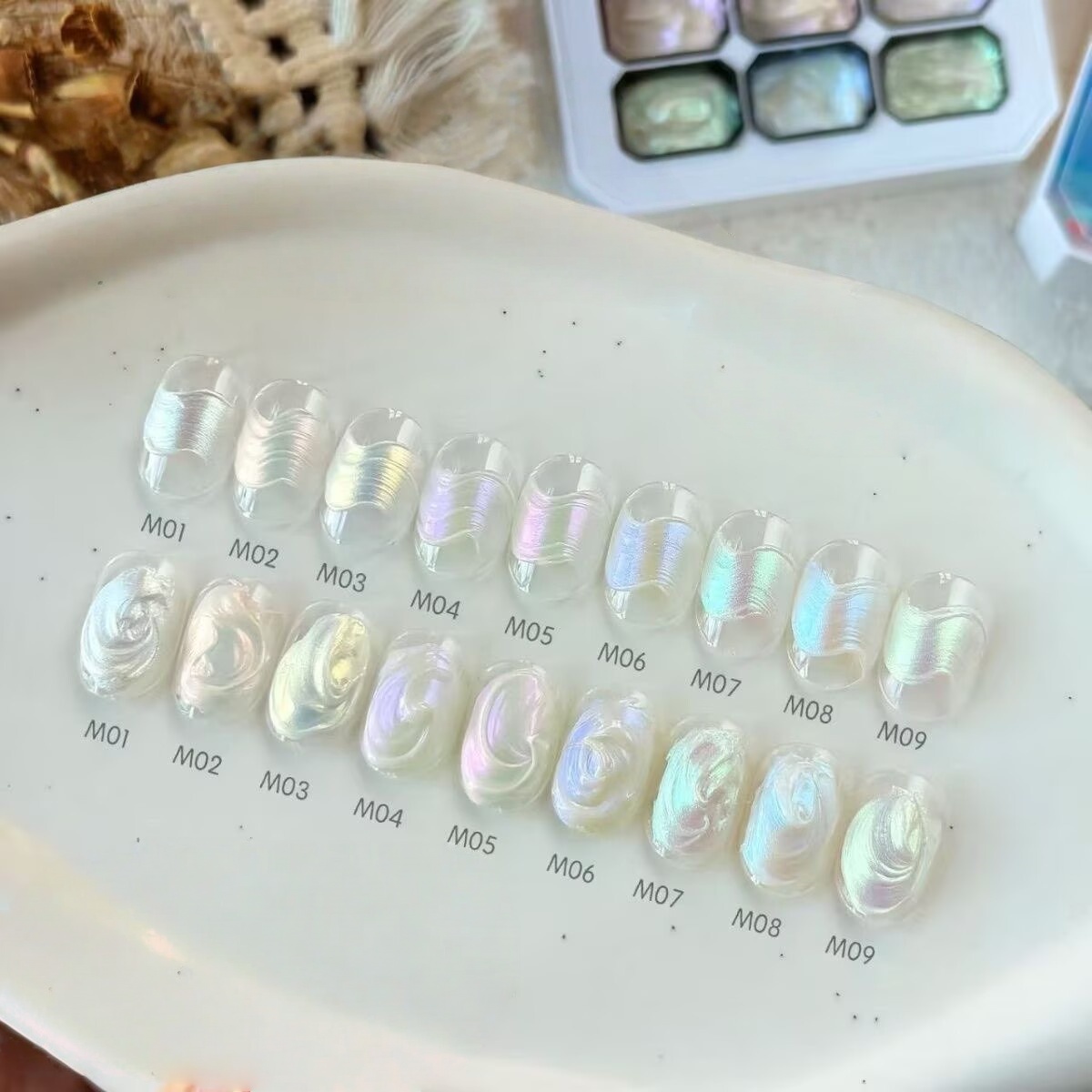 1 Stück 9-farbiger, neuer, bel – Nail Art Ideas Bewertung und Preis