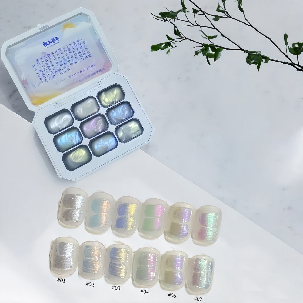 1 Stück 9-farbiger, neuer, bel – Nail Art Ideas Bewertung und Preis