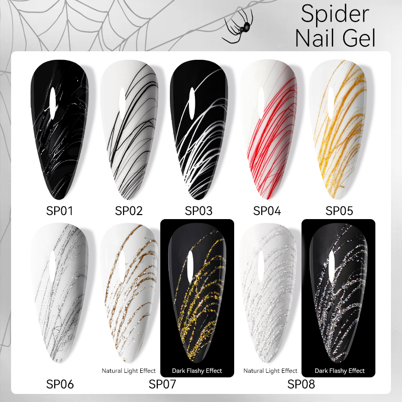 LILYCUTE 8 ml weiß schwarz sil – Nail Art Ideas Bewertung und Preis