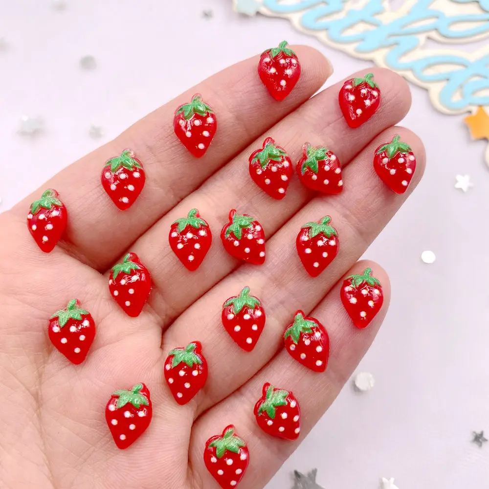 60 Stück glitzernde Harz, bunt – Nail Art Strawberry Bewertung und Preis