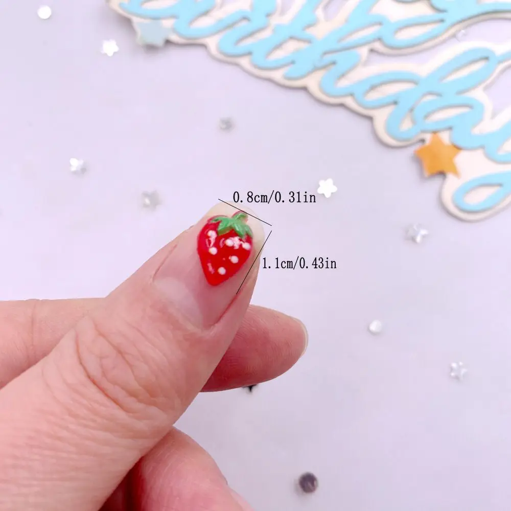 60 Stück glitzernde Harz, bunt – Nail Art Strawberry Bewertung und Preis