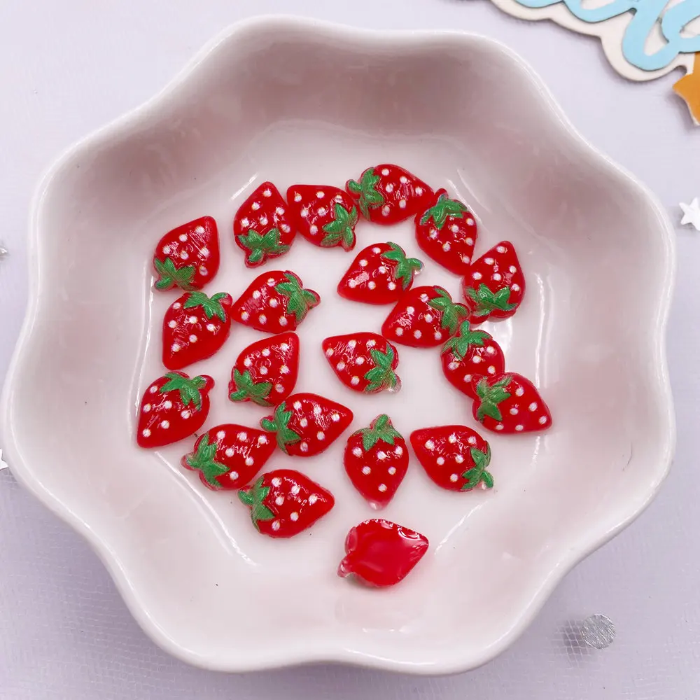 60 Stück glitzernde Harz, bunt – Nail Art Strawberry Bewertung und Preis
