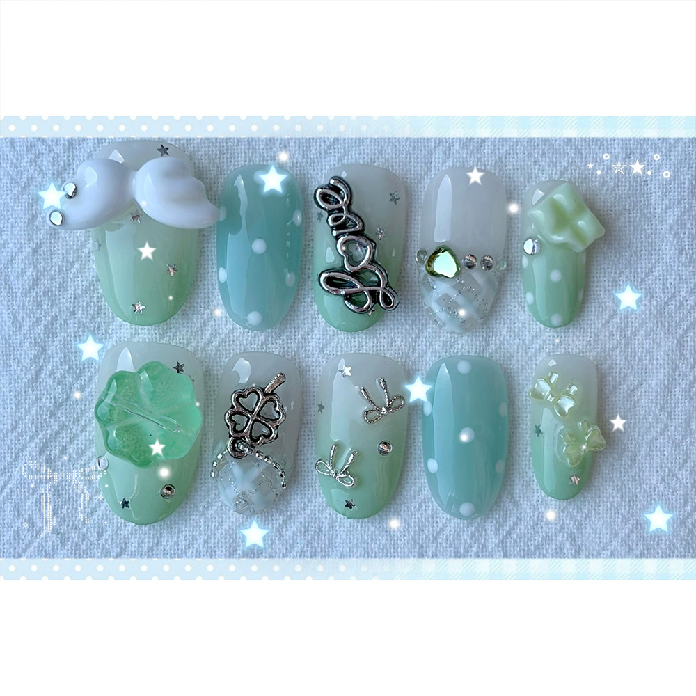 Y2K Retro Koreanischer Stil St – Nail Art Y2K Bewertung und Preis