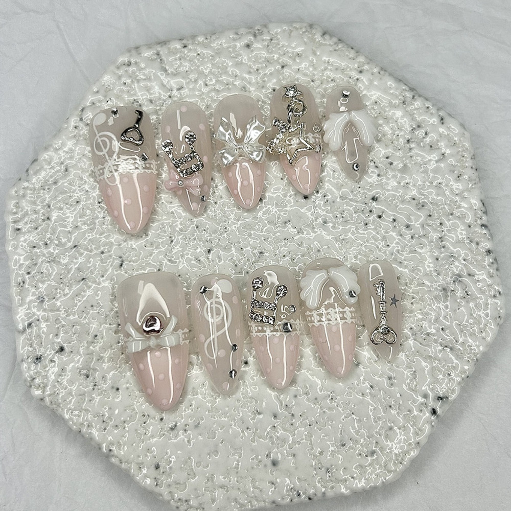 10 Stück Retro süße 3D-Schmett – Nail Art Y2K Bewertung und Preis