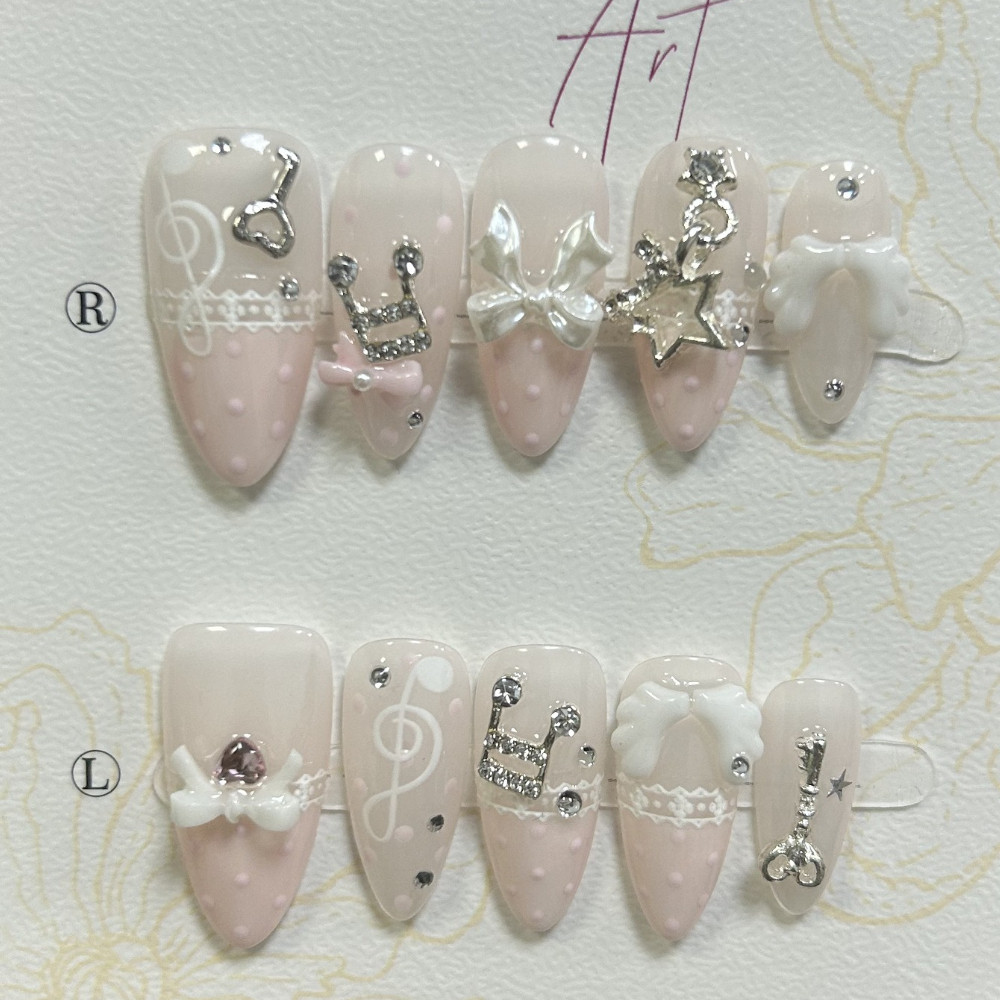 10 Stück Retro süße 3D-Schmett – Nail Art Y2K Bewertung und Preis