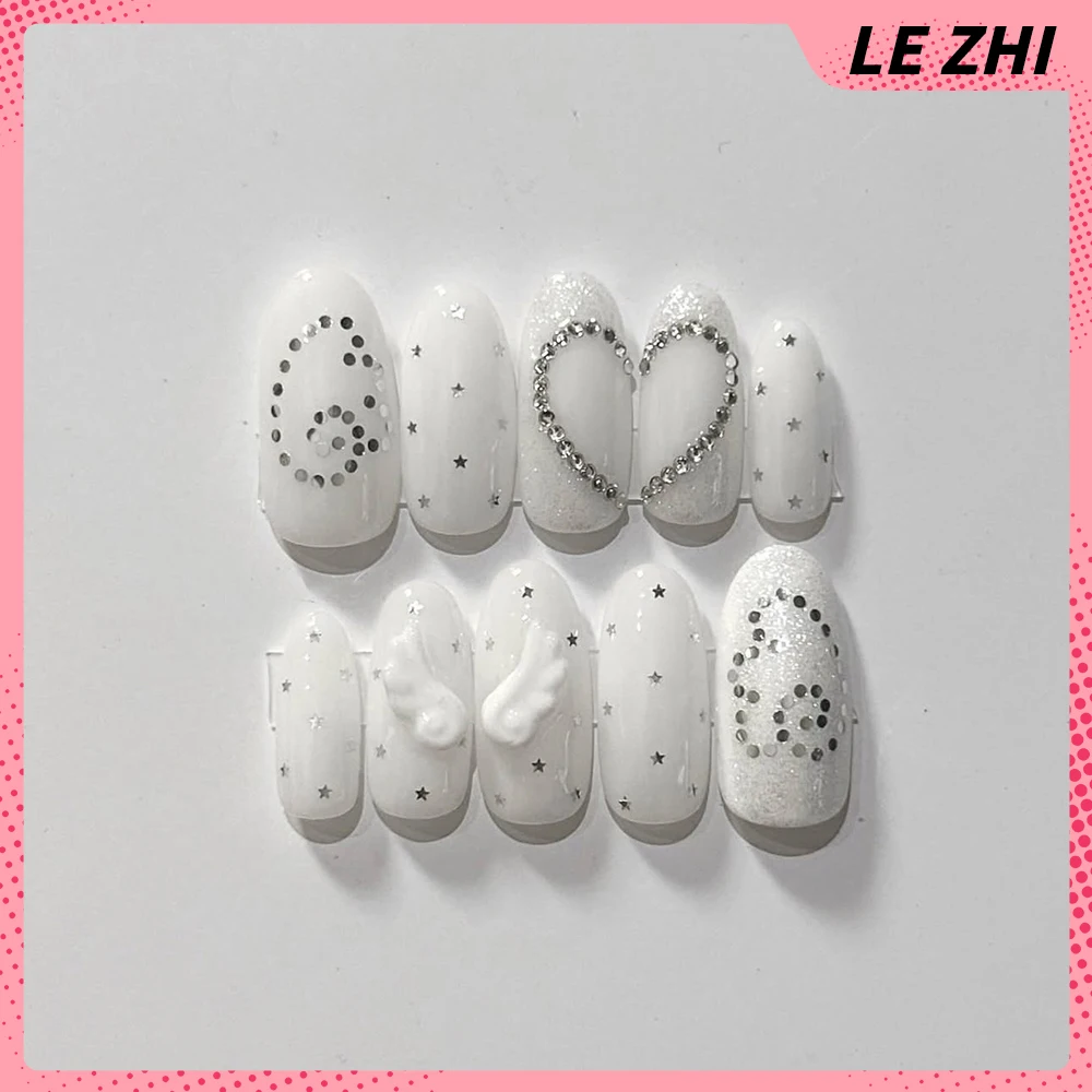 Y2K Retro Flügel Sterne Glitze – Nail Art Y2K Bewertung und Preis