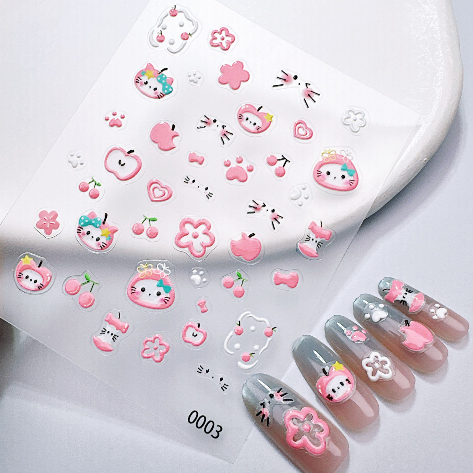 1 Stück grüne und rote Apple K – Nail Art Red Cherry Bewertung und Preis